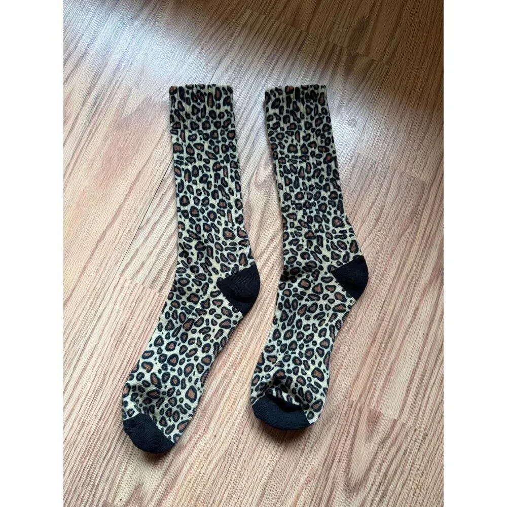 Leppard socks